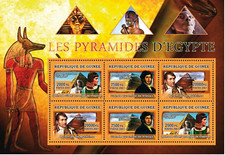 Pyramids/ Napoleon / Egyptian Art of Egypte /Cleopatre  MNH** KOS.1