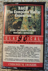 Bach Stern Zukerman Perlman - The Complete Violin Concertos Cassette Classical