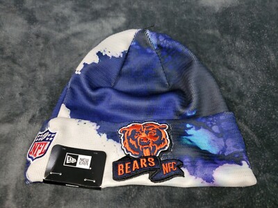 NFL CHICAGO BEARS NEW ERA INK DYE KNIT BEANIE MENS UNISEX ADULT HAT ...