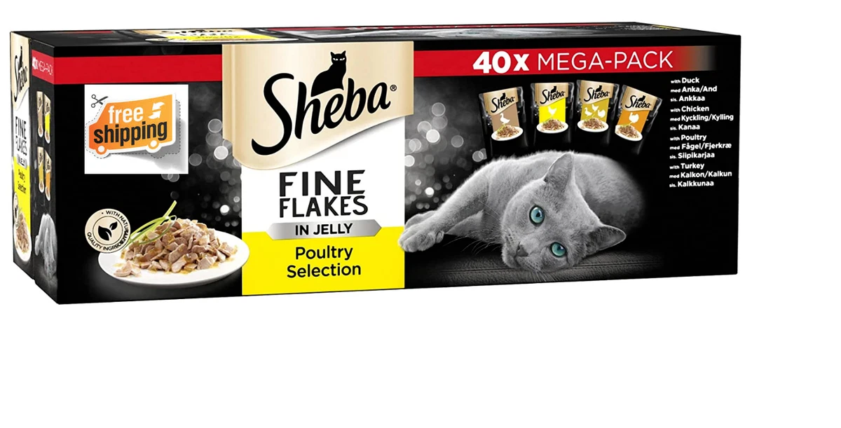 Sheba hot sale 40 pack