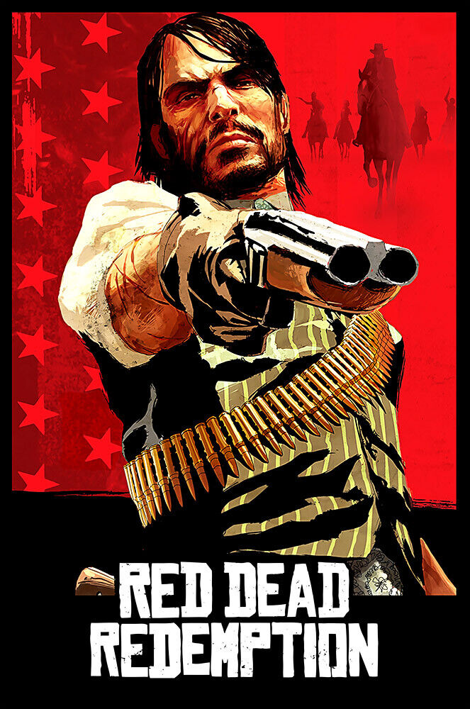 Red Dead Redemption PS3 XBOX ONE 360 Premium POSTER MADE IN USA - OTH684