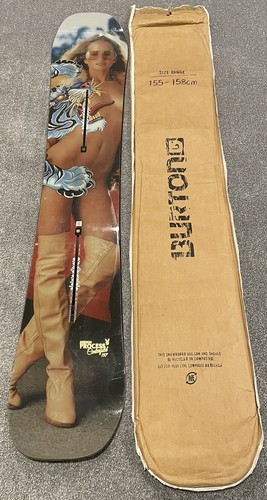PLAYBOY Burton Process CENTERFOLD 157 Snowboard EST *Very Rare*Limited Edition* - Picture 5 of 11