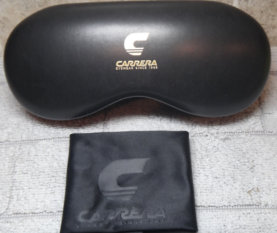 Carrera Classic Black Sunglasses with Hard Case New NEW CARRERA 1059/S 08AM9 POLARIZED BLACK AUTHENTIC  main image 3