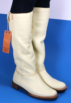 4 Stiefel Leder Lederstiefel Damenstiefel Replay Hancock 36