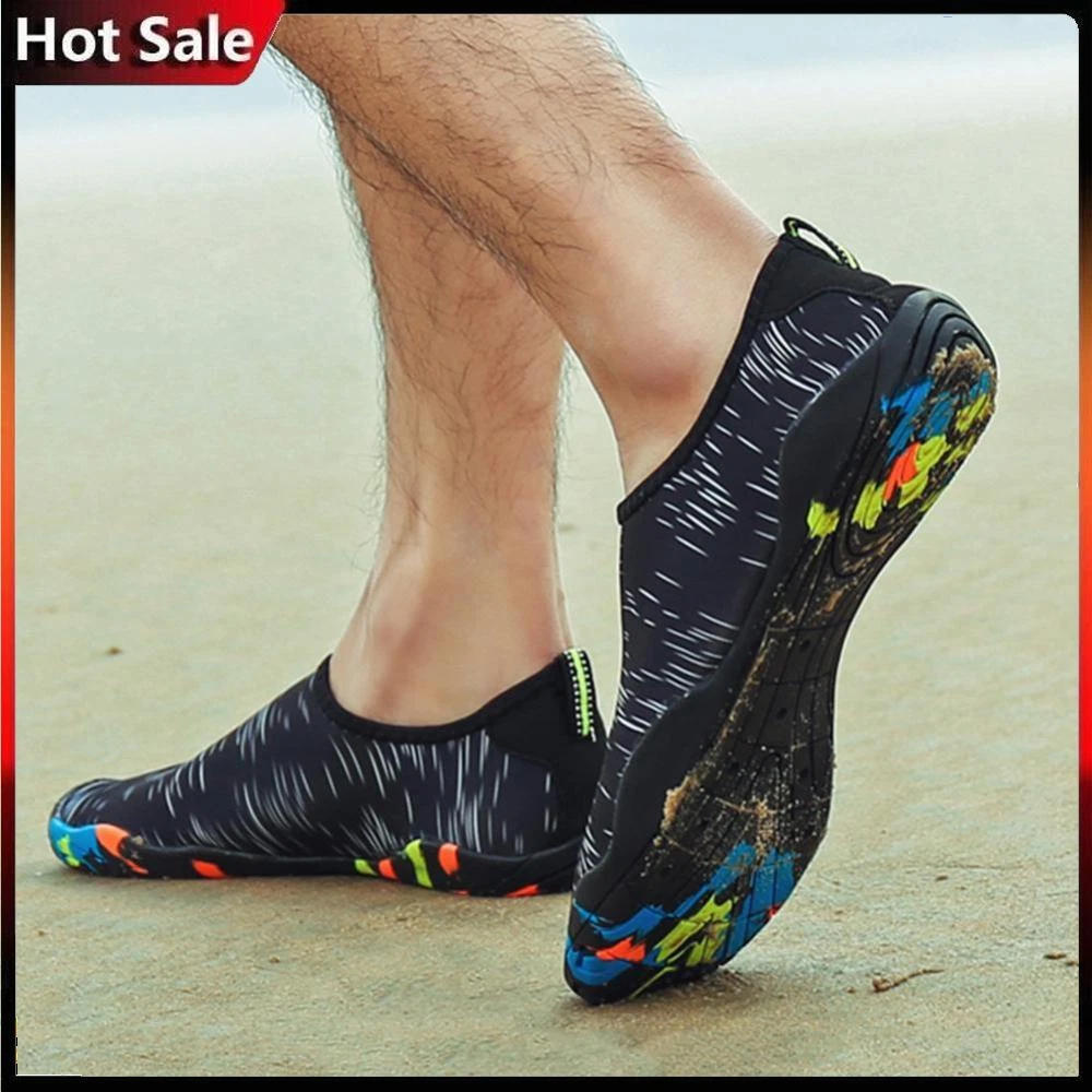 Water Barefoot Shoes Adults Swimming Soft Beach Sneakers Black 988 41
