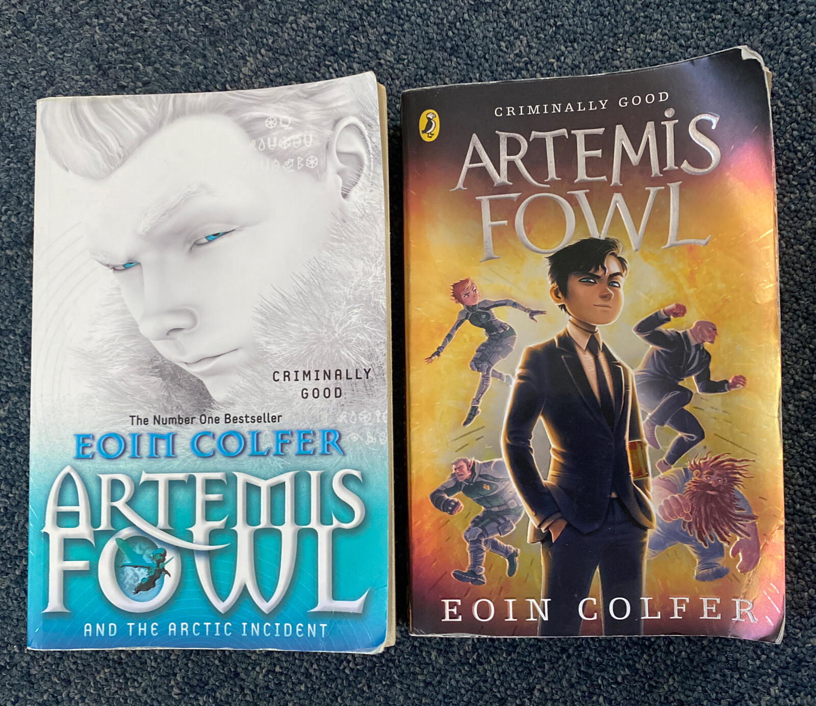 Artemis Fowl & Artemis Fowl and the Artic Incident by Eoin Colfer
