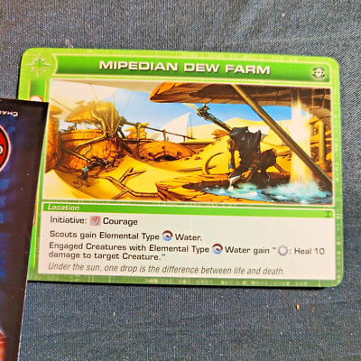 Chaotic Mipedian Dew Farm 96/100. MINT CARD   UNUSED CODE. READ DISCRIPTION.