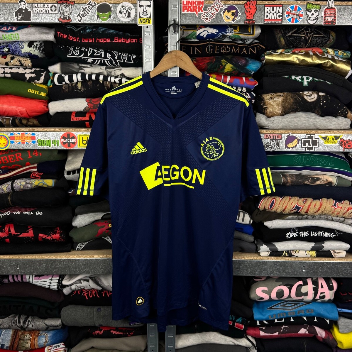 AJAX 2010 2011 AWAY SHIRT FOOTBALL SOCCER JERSEY ADIDAS P95918
