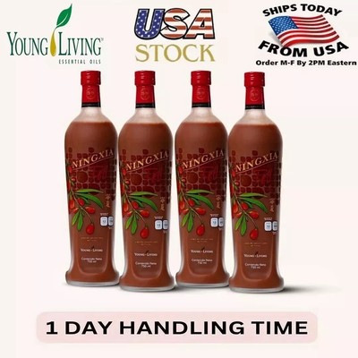 NingXia Red Young Living Essential Oils (4 Bottles x 750ml) - NEW SEALED