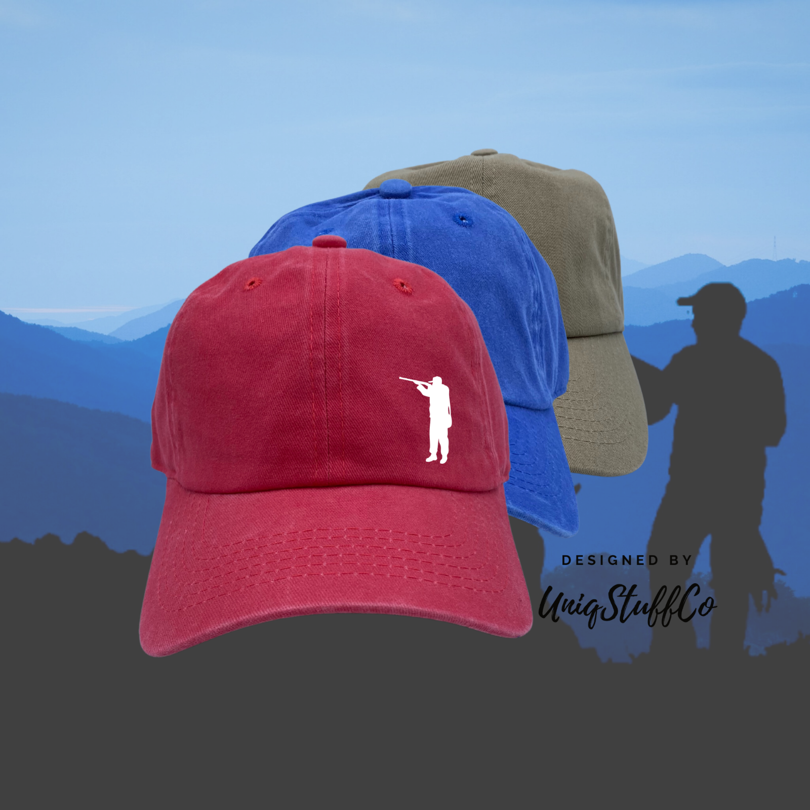 Baseball Cap for Hunting - Hunting Hat - Outdoor Daily Hat Hunting Cap DSN3-image