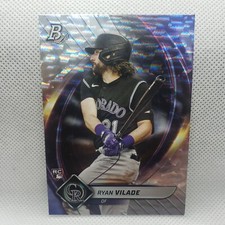 2022 Bowman Platinum Ryan Vilade Icy Parallel #25