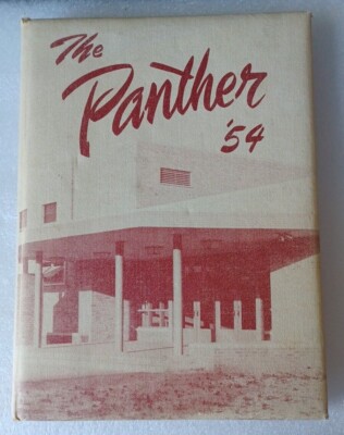1954 Benton Arkansas - High School Yearbook - Panther