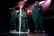 Ricky Bell Ronnie DeVoe Ralph Tresvant Johnny Gill and Michael Bi- 1988 Photo 6