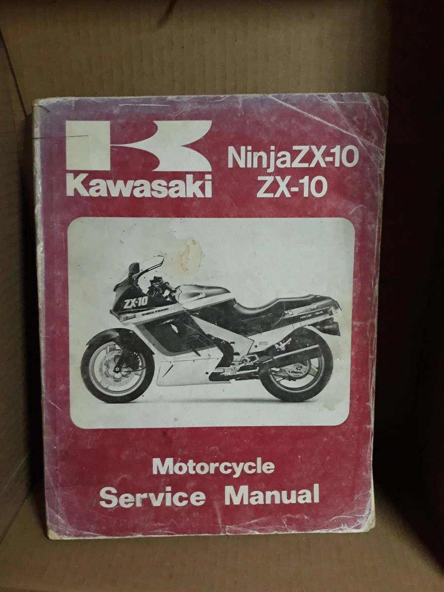  Motorcycle Repair Manual マニュアル ZX 1988 Motorcycle Repair Manuals & Literature for sale | eBay UK