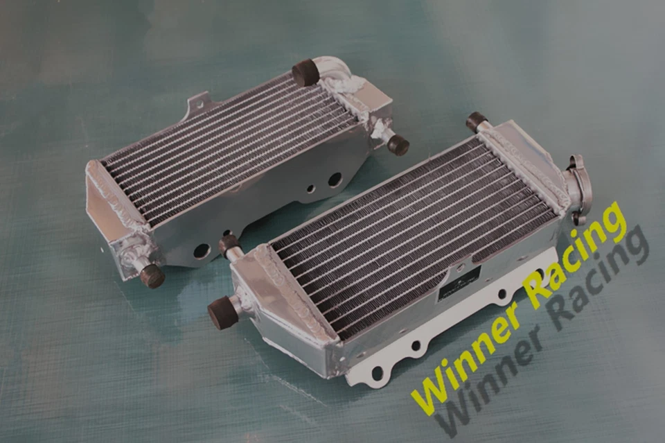 Radiadores de aluminio izquierda+derecha para Kawasaki KX250 1998-2004/KX125 1999-2005 Foto 4 de 4