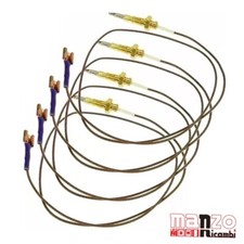 4 PEZZI TERMOCOPPIA CUCINA ARISTON INDESIT PIANO COTTURA C00052986 BRUCIATORE