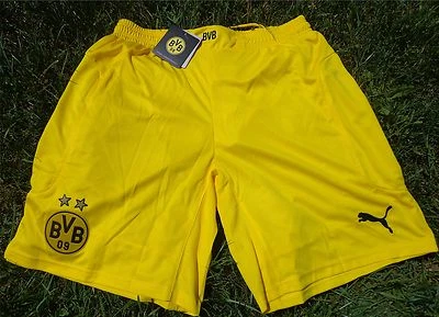 Borussia Dortmund Short kurze Hose PUMA für Herren/Men S-XL BVB Gelb Fussball