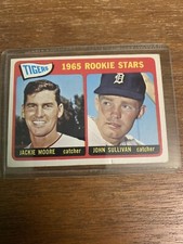 Rare 1965 Topps Set Break #593 Jackie Sullivan / John Moore NM Rookie Card Rc