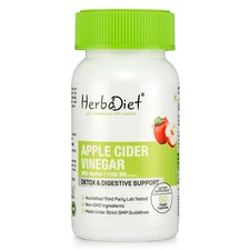 Apple Cider Vinegar Capsules STRONG 1500mg Weight Loss Fat Burner Keto Diet