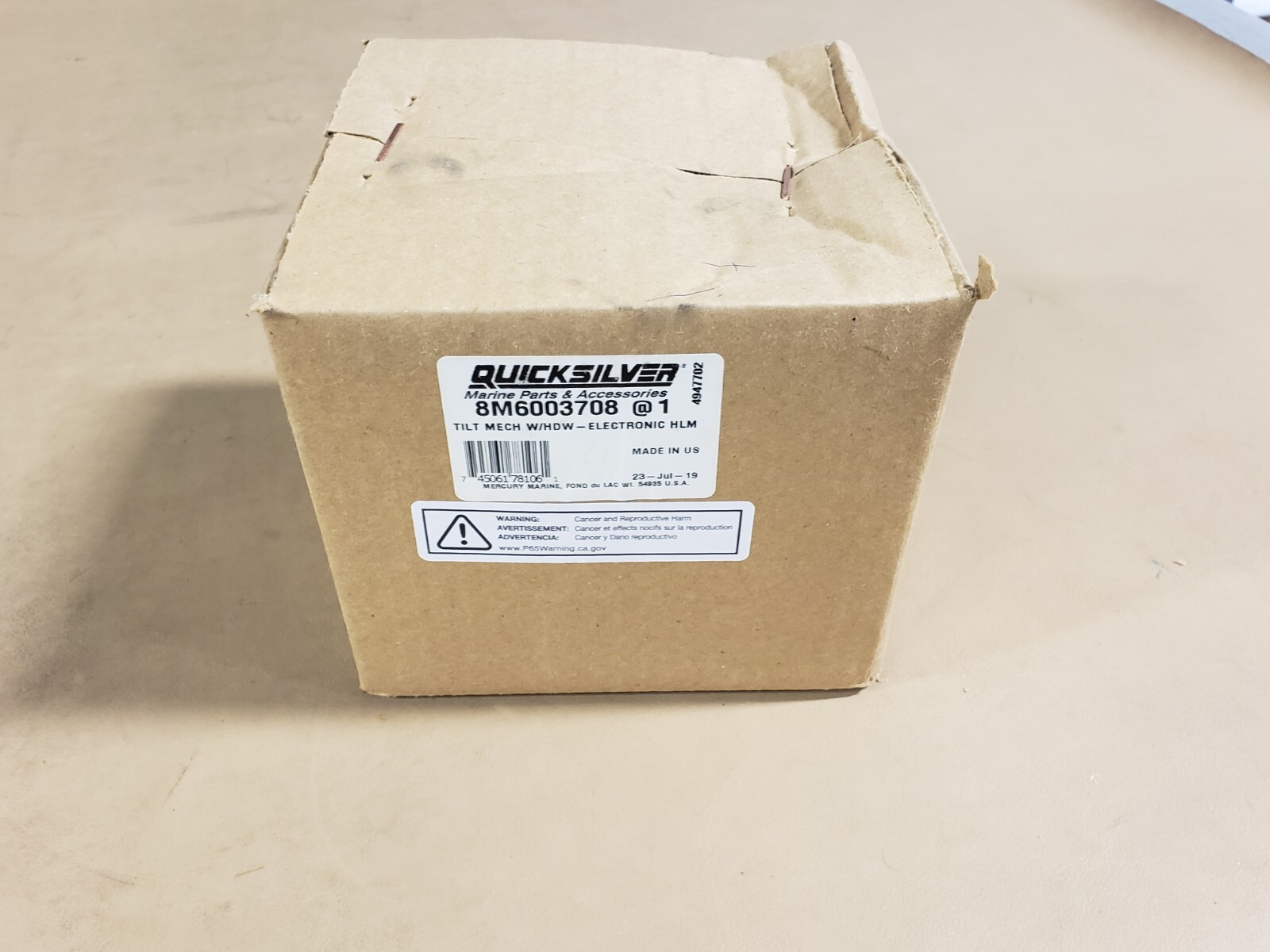 Mercury Quicksilver 8M6003708 Ultraflex X52 Tilt Mechanism Marine  