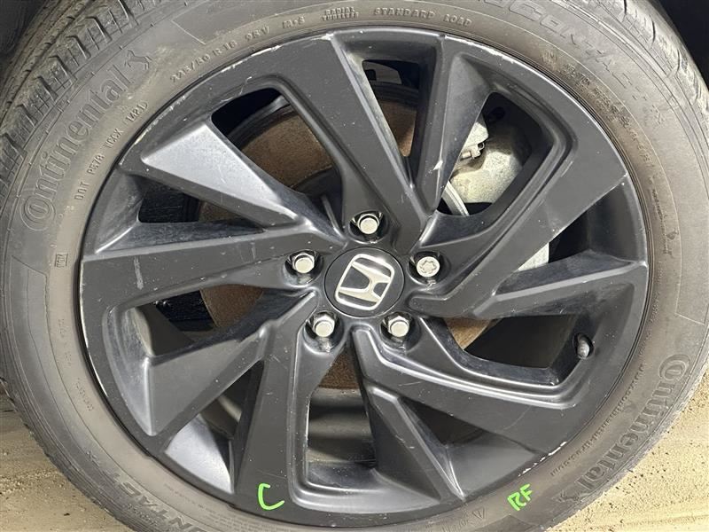 Wheel 18x7-1/2 Alloy 10 Angled Spokes Painted Black Fits 19-21 HR-V 2628417