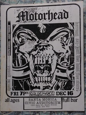 Motörhead Aces High サイン入り Motörhead Aces High サイン入り Motörhead Aces High サイン