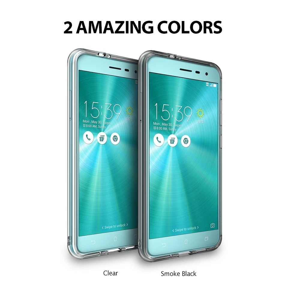 Para Asus ZenFone 3 | Ringke [FUSION] TPU Transparente Parachoques Tecnología de Protección contra Caídas Foto 4 de 4