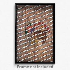 Spring Valley Illinois Poster (IL City Souvenir 11x17 Town Print)