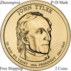 2009-P Presidential Dollar John Tyler — photo from another recent sale