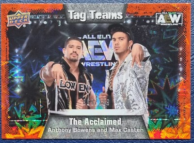 2022 AEW The Acclaimed Dynamite /299 Trading Card Upper Deck Mint #74193