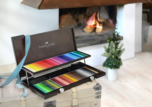 Faber-Castell Albrecht D?rer watercolor pencils set of 120 colors wooden box - Picture 3 of 12