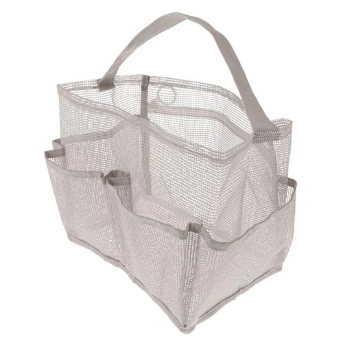 New - Mainstays Water Resistant Tote With Zipper Water - gray - Picture 3 of 5