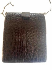 borsa di pregio In pelle di Coccodrillo., VINTAGE .