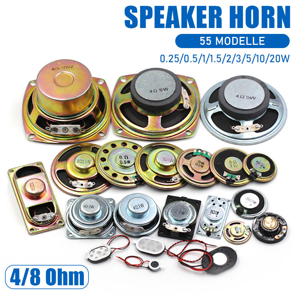 Small Speaker Horn 4ohm/8ohm Ultra Thin Horns Speakers