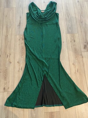 Shein Women's Hem Mermaid Bridesmaid Dress Metallic Green 3X NWT | eBay