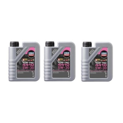 Motoröl Top Tec 4410 5W-30 Engine Motor Oil Kanister 3 Liter LIQUI MOLY 21397