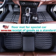 3pcs Floor Mats Xpe Leather Fit For Honda Accord 2003-2007 Front Rear Liner