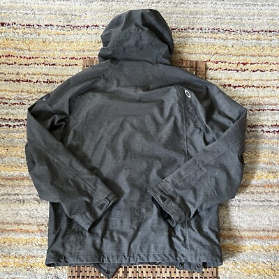Oakley Software Technical Recco Jacket Hoody Hoodie Grey Large L