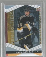 Mario Lemieux T-2 Trendsetter 2023 Tim Horton's '''MISCUT CARD''''ERROR''''