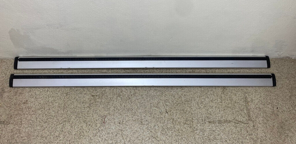 Thule ARB60 60" Aeroblade Roof Rack Load Cross Bars With End Caps Pair