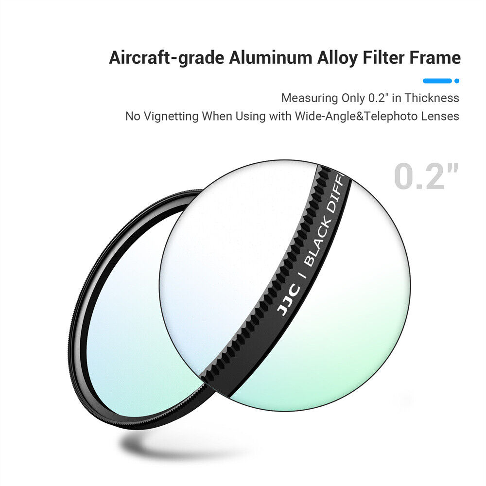 58mm Soft Black Pro Mist 1/4 Filter Cinama Video Wedding 58mm Soft Black Pro Mist 1/4 Filter Cinama Video Wedding
