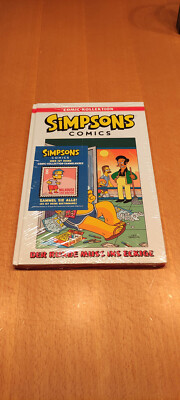 DIE SIMPSONS COMIC-KOLLEKTION # 8 - MIT SAMMELKARTE - NOCH VERSCHWEISST