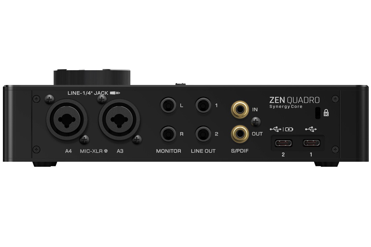 Antelope Audio Zen Quadro Synergy Core 14-in/10-out USB-C Antelope Audio Zen Quadro Synergy Core 14-in/10-out USB-C