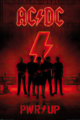 Ac/DC - Music Poster (Power Up - Pwr / Up) (Album Cover) (Size: 24'' X 36'')