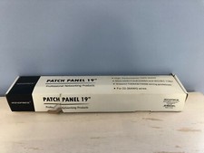 Monoprice 24 Port Cat5 Enhanced Patch Panel 19" 110 Type 568A/B Compatible