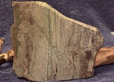 Large  Green and purple swirl brecciated Jasper Slab, lot #21