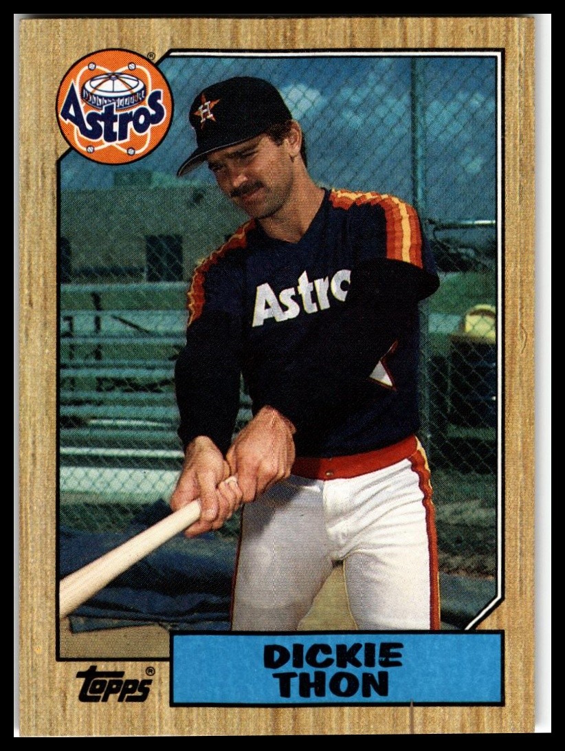 1987 Topps #386 Dickie Thon
