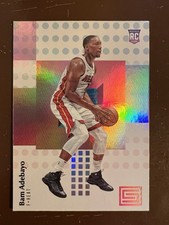 2017-18 Panini STATUS #132 - MIAMI HEAT F  BAM ADEBAYO  ROOKIE Card         O203