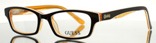 GUESS GU9091 BRN Brown Girls Kids Rectangle Full Rim Eyeglasses 47-16-130 B:28