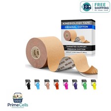 16ft Waterproof Kinesiology Tape Roll – Latex-Free Muscle Support for Athletes 3.28 per gallon